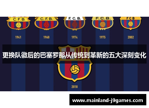 更换队徽后的巴塞罗那从传统到革新的五大深刻变化 更换队徽后的巴塞罗那从传统到革新的五大深刻变化
